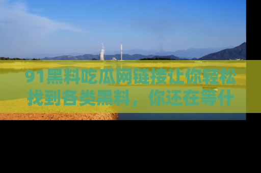 91黑料吃瓜网链接让你轻松找到各类黑料,你还在等什么呢?
