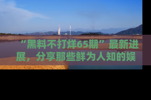 “黑料不打烊65期”最新进展,分享那些鲜为人知的娱乐八卦