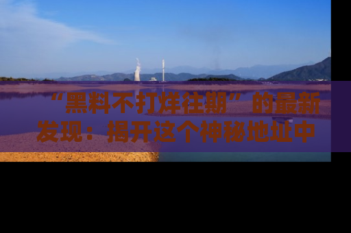“黑料不打烊往期”的最新发现:揭开这个神秘地址中的爆笑黑料面纱