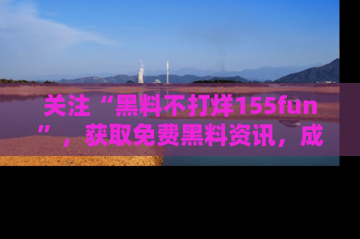 关注“黑料不打烊155fun”，获取免费黑料资讯，成为吃瓜达人不再难！