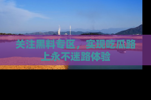 关注黑料专区，实现吃瓜路上永不迷路体验