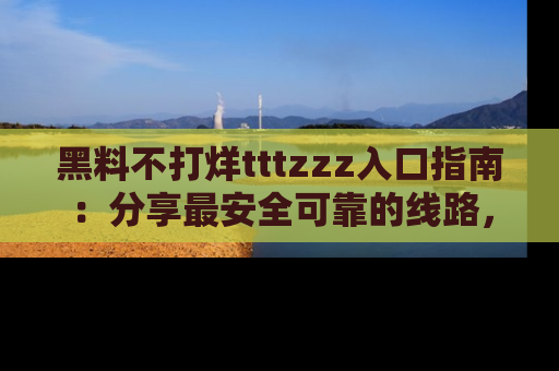 黑料不打烊tttzzz入口指南：分享最安全可靠的线路，轻松获取最新八卦！