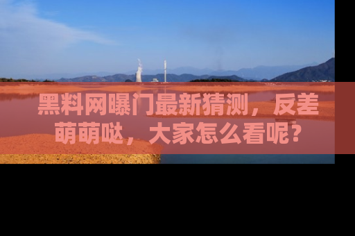 黑料网曝门最新猜测，反差萌萌哒，大家怎么看呢？