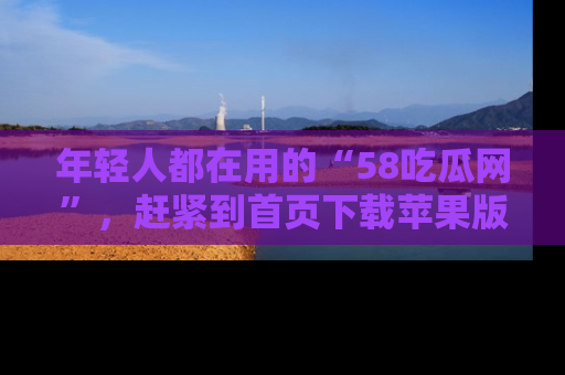 年轻人都在用的“58吃瓜网”，赶紧到首页下载苹果版吧！